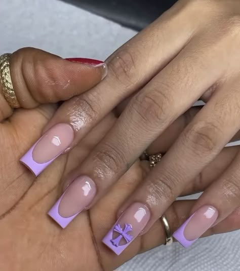 Nails Set Ideas, Back To School Nail Ideas, School Nail Ideas, Fake Acrylic Nails, Nails And Rings, Short Nails Ideas, Glitter Nails Acrylic, Purple Acrylic Nails, Nail Appointment