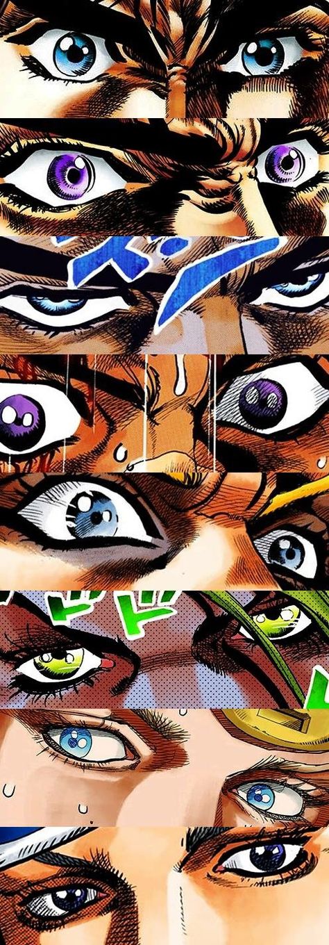 JoJo's bizarre Adventure #eyes Jonathan Joestar, Jojo's Adventure, Joseph Joestar, Jojo's Bizarre Adventure Anime, Japon Illustration, Jojo Anime, Jojo Memes, Jojo Bizzare Adventure, Anime Eyes