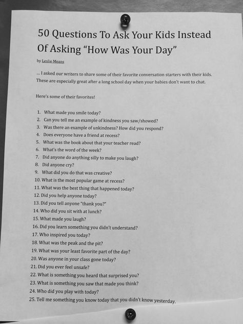 Questions To Ask Parents For Babysitting, Babysitting Questions To Ask Parents, After School Program Ideas, School Questions, Questions To Ask Your Kids, After School Checklist, Family Night Activities, Kids Questions, Kindergarten Classroom Decor