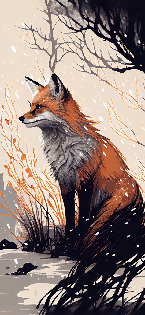 Fox Aesthetic Wallpapers - Aesthetic Animals Wallpaper for iPhone Fuchs Aesthetic, Zorro Wallpaper, Foxes Aesthetic, Fox Wallpaper Iphone, Fox Wallpaper Aesthetic, Cute Fox Wallpaper, Fox Wallpapers, Fox Background, Fox Aesthetic