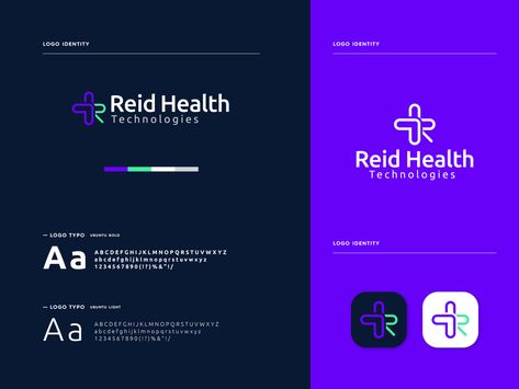 Health Tech Logo, Health Technology Logo, Health Logo Design, Technologies Logo, Logo Design Health, Tech Logo, Health Tech, Digital Health, Health Technology