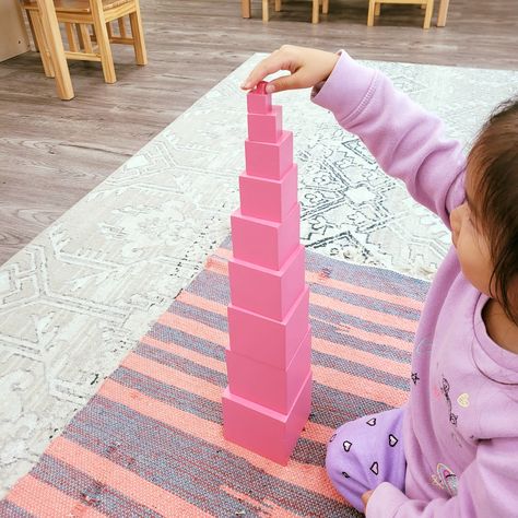 🌸 Stacking the Pink Tower at Lily Montessori! 🌸 The iconic Pink Tower is one of our favorite Montessori activities at Lily Montessori. It helps refine your child's visual sense and motor skills as they carefully stack the cubes from largest to smallest. Through this process, children learn to recognize size differences, which boosts their ability to observe and make distinctions in their environment. 🌟 Hands-on learning that builds skills while fostering concentration and independence—that’... Hands On Learning, Montessori Activities, Motor Skills, The Pink, Kids Learning, Hands On, Montessori, Tower, Sense