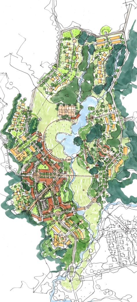 Master Plan Sketch, Urban Planning Sketch, Community Park Design, Urban Spaces Design, Masterplan Architecture, Site Analysis Architecture, Landscape Architecture Plan, Architecture Drawing Presentation, Zoo Architecture