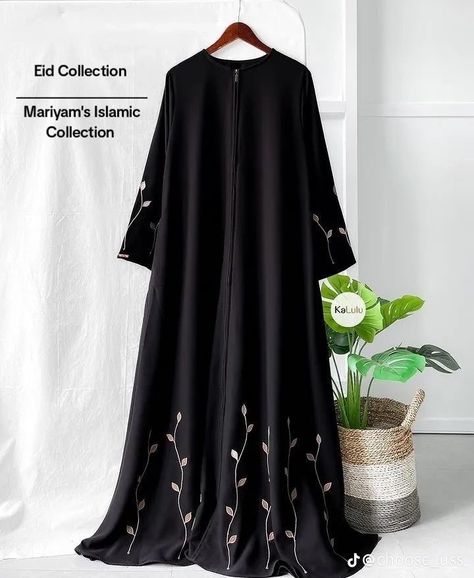 New Abaya Designs 2024, Cute Abaya Designs, Unique Abaya Designs, Abaya Embroidery Design, Easy Fancy Dress, Simple Abaya Designs, Burkha Designs, Latest Abaya Designs, Black Abaya Designs