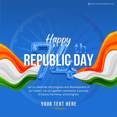 26th Of January 74th Republic Day 2023 Quotes With Name Download Name Profile Picture, Text Messages Quotes, 74th Republic Day, Happy Republic Day 2023, Happy Republic Day Wallpaper, Republic Day 2023, Name Profile, Profile Picture Maker, Army Wallpapers