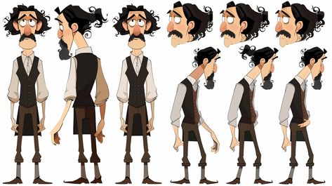 #CartoonCharacterDesign #PoetMan #LongRoundFace #BigNose #DifferentPoses #35YearsOld #16:9 #TheCandie Man Character Design, Character Design Sheet, Curly Beard, Inspirational Digital Art, Design Sheet, A Cartoon Character, Photography Movies, Maxi Shift Dress, Different Poses