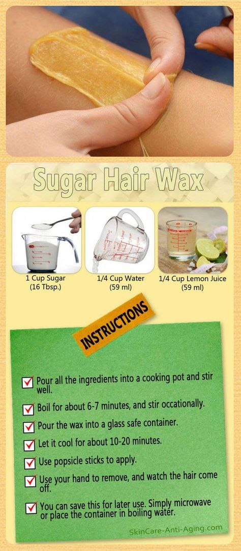 Diy Hair Wax, Sugar Wax Recipe, Wax Recipe, Silky Smooth Legs, Hair Removal Diy, Sugar Waxing, Smooth Legs, Wax Hair Removal, Hair Wax