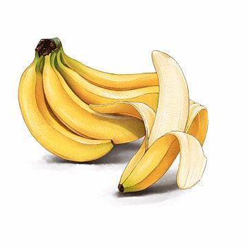 Banana Drawing, Fresh Illustration, Banana Illustration, Banana Cartoon, Fruit Cards, Cartoon Banana, Pencil Png, Yellow Banana, Background Remove