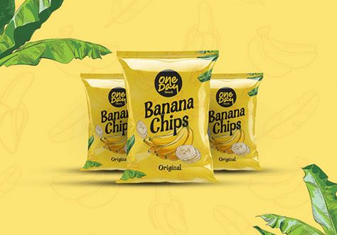 Banana Chips Packaging, Chips Display, Chips Packaging, Coffee Bag Design, Cute Posters, Chip Packaging, Quick Natural Hair Styles, Handwriting Styles, Pouch Packaging