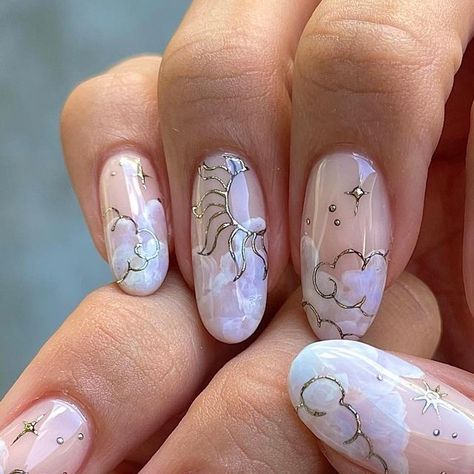 Travel Nails Designs, Fairytale Nails, Nails November, Subtle Nail Art, December Nails, Subtle Nails, Cute Acrylic Nail Designs, Almond Acrylic Nails, Sparkle Nails