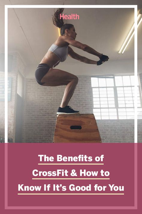 Health spoke to CrossFit experts to find out exactly what CrossFit training is, the benefits of CrossFit, and how to know whether or not CrossFit is for you. #crossfit #fitness #workouts Benefits Of Crossfit For Women, Crossfit Benefits, What Is Crossfit, Metabolic Conditioning, Trainers Outfit, Crossfit Training, Cardio Workouts, Crossfit Workouts, Workout Routines