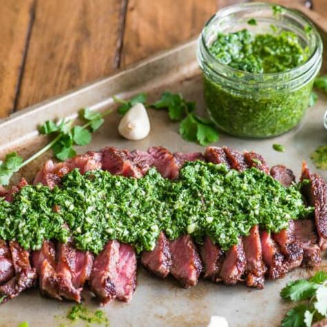 The Best Dinner Recipes | Self Proclaimed Foodie Chimichurri Recipe Steak, Steak Ribeye, Chimichurri Steak, Steak With Chimichurri Sauce, Ribeye Steak Recipes, Ribeye Roast, Mignon Steak, Filet Mignon Steak, Caprese Salad Recipe