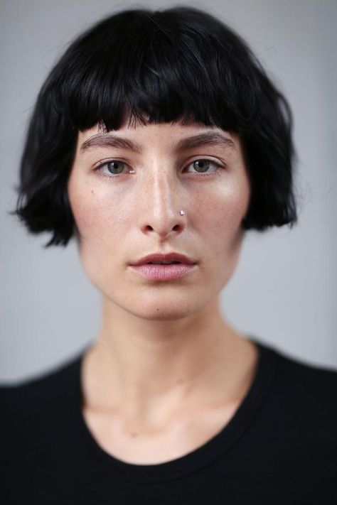 Heather Kemesky - DNA Models F/W 15 Polaroids/Portraits (Polaroids/Digitals) Heather Kemesky, Model Profile, Dna Model, Corte Bob, Model Profiles, Hair Dos, Beauty Inspiration, Bob Hairstyles, Hair Goals