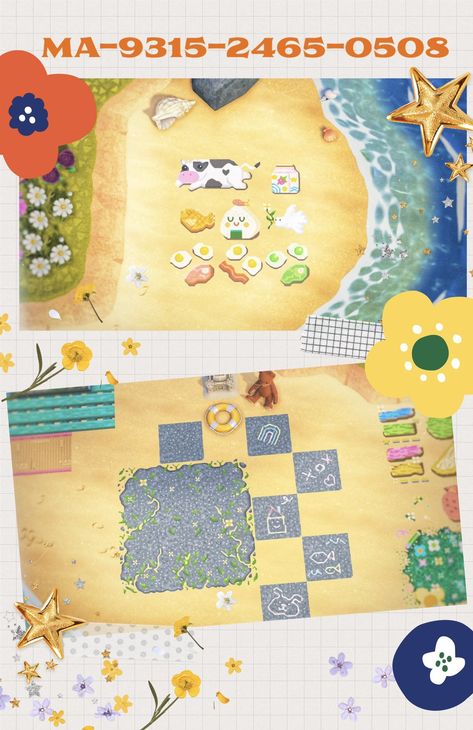 Animale Crossing, Acnh Kidcore, Chalk Designs, Acnh Path, Pastel Kidcore, Acnh Paths, Acnh Patterns, Motif Acnl, Floor Designs