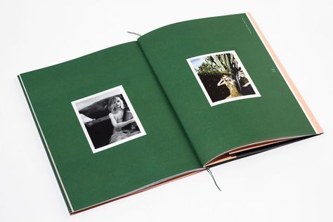 Stunning print publication celebrates organic trend with nature-inspired colour palette | Creative Boom Polaroid Book, Photo Book Inspiration, Book Editorial Design, Mises En Page Design Graphique, Photobook Layout, Photobook Design, 포트폴리오 레이아웃, Editorial Design Layout, Book Editorial