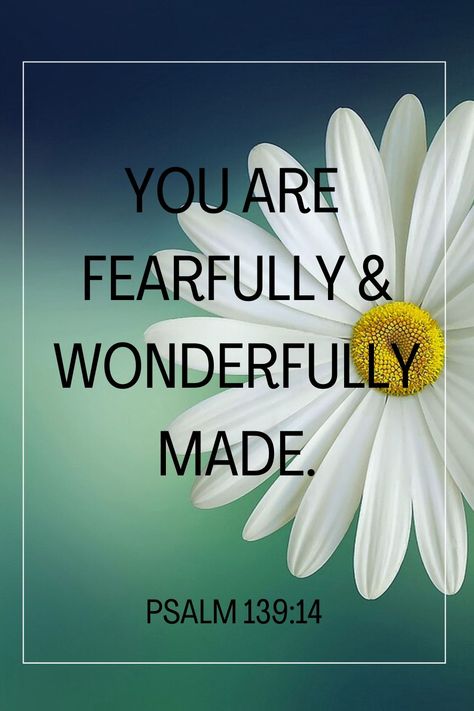 Psalm 139:14 I will praise thee; for I am fearfully and wonderfully made: marvellous are thy works; and that my soul knoweth right well. Psalm 139:14, Exams Motivation, Psalm 141, Plan Quotes, Gods Plan Quotes, Fearfully Wonderfully Made, Exam Motivation, Fearfully And Wonderfully Made, Psalm 118