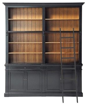 Versailles Bookcase - traditional - bookcases cabinets and computer armoires - Maisons du Monde - this would be incredible! Versailles, Your Style, Bookcase, Built In, Shelves, For Sale, Wood