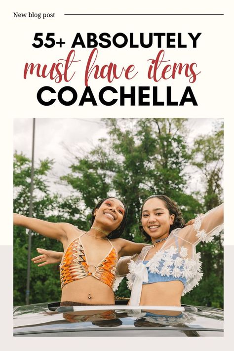 The Ultimate Guide: What To Pack To Coachella Coachella Camping, Camping Packing List, Outside Lands, Coachella Music Festival, Coachella Music, Packing Essentials, Camping Essentials, Music Festivals, Must Have Items