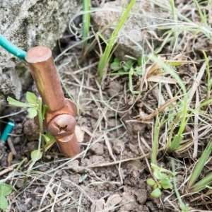 Grounding Rod, Residential Electrical, Copper Rod, Diy Hot Tub, Earthing Grounding, Electrical Problems, Indoor Herb Garden, Natural Energy, Backyard Garden