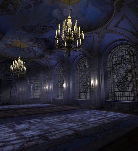 Dark Ballroom, Gothic Ballroom, Fantasy Ballroom, Gothic Castle Interior, Dreams Poem, Castle Ballroom, Royal Ballroom, Ballroom Aesthetic, Kid Aesthetic