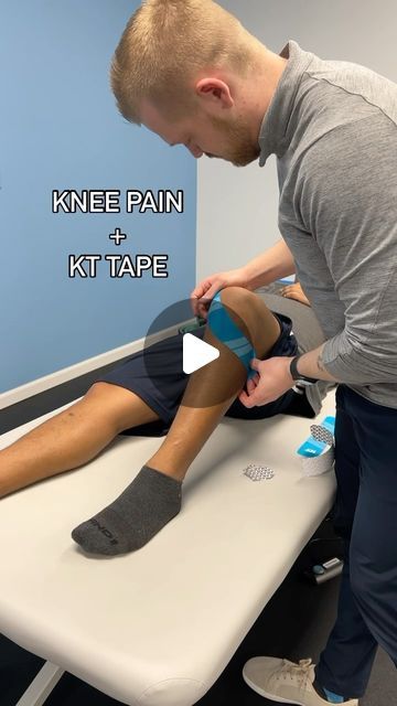 KT Tape on Instagram: "Sore, stiff or achy muscles & joints? Check out how @drkyle.richmond uses taping methods with patients to speed up their recovery and give them the confidence they need to continue to move 💪  #KT #KTTape #CrushEveryMoment" Kt Tape Knee, Kt Tape, Essential Oils For Pregnancy, Kinesiology Taping, Knee Pain, Speed Up, Muscles, Confidence, Quick Saves