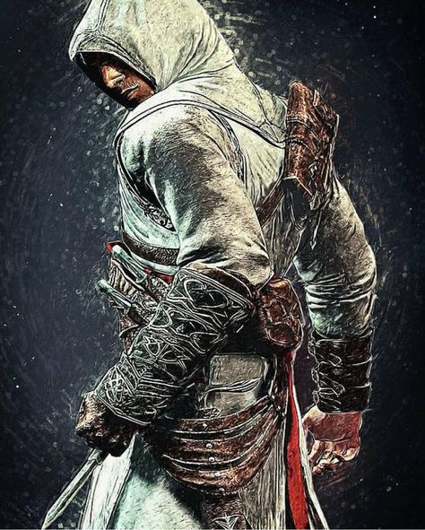 Assassin's Creed Assian Creed, Altair Ibn La Ahad, Assassin's Creed Altair, Assassins Creed Movie, Creed Movie, Assassins Creed Ii, Pokemon Video Games, Assassins Creed Artwork, Assassins Creed Game