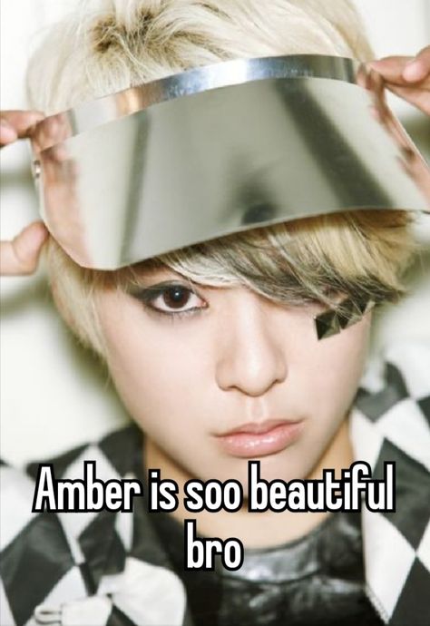 Fx Amber, Fx Kpop, F (x) Kpop, Amber Liu, Pretty Things, Things To Think About, Amber, Memes, Pins