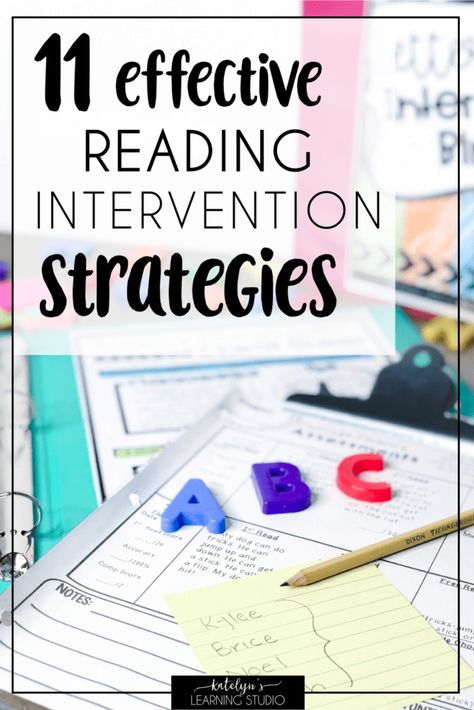 First Grade Intervention Activities, 3rd Grade Special Education, Rti Interventions Elementary, Reading Intervention Activities, Reading Interventionist, Elementary Special Education Activities, Rti Interventions, Reading Kindergarten, Intervention Strategies