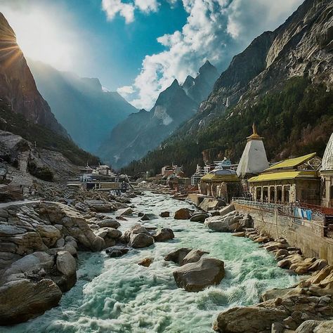 Embark on a journey of the soul amidst the Himalayas! ️️ The #ChardhamYatra in #Uttarakhand beckons, offering breathtaking landscapes, sacred temples, and a chance for spiritual awakening. Witness the source of the holy #Ganges at #Gangotri, seek blessings at #Yamunotri, ascend to the abode of Lord Shiva at #Kedarnath, and find peace in #Badrinath. ✨ Are you ready for an unforgettable experience? #Wanderlust #India #Travel #Pilgrimage #HimalayanAdventure #Nature #IncredibleIndia #YatraSeason ... Gangotri Temple, The Himalayas, Find Peace, Breathtaking Landscapes, Incredible India, India Travel, Lord Shiva, The Source, Pilgrimage