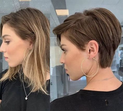 Pixie Hairstyles For Fine Hair, Long Fine Hair, Textured Pixie, Hairstyles For Fine Hair, Easy Care Hairstyles, Short Hairstyles Fine, Cool Short Hairstyles, Undercut Pixie Haircut, Bob Hairstyles For Fine Hair