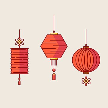 Lunar New Year Lantern Drawing, Chinese Lamp Drawing, Tet Holiday Drawing, Lunar New Year Drawing, Chinese New Year Drawing, Chinese Lantern Drawing, Chinese Culture Design, Chinese Vector, Chinese New Year Lantern