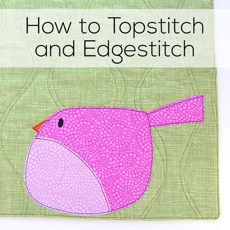 A video tutorial showing the difference between Topstitching and Edgestitching, and the various uses for both types of stitches. Diy Sewing Gifts, Cute Sewing Projects, Types Of Stitches, Beginner Sewing Projects Easy, Leftover Fabric, Sewing Projects For Beginners, Sewing Skills, Sewing Gifts, Sewing For Beginners