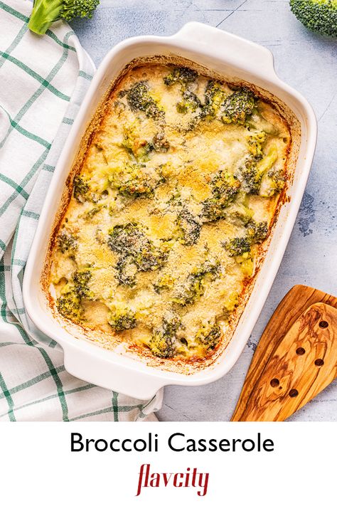 Almond flour broccoli casserole with cheese Weeknight Sides, Flavcity Recipes, Flav City, Casserole With Cheese, Low Carb Casserole, Keto Basics, Bobby Approved, Bobby Parrish, Paleo Sides