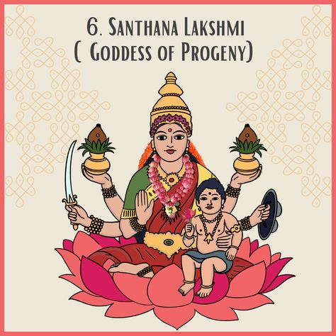 Behold the Divine Radiance of Ashtalakshmi's! 🌟✨🙏 Enchanting and graceful, the eight forms of Lakshmi, known as Ashtalakshmi's, symbolize the embodiment of wealth, prosperity, and auspiciousness. From Adi Lakshmi, the primordial source of all creation, to Dhairya Lakshmi, the bestower of courage and strength, each form brings unique blessings into our lives. Let us honor and embrace the blessings of Ashtalakshmi's, as their divine grace guides us towards abundance and fulfillment. 🕉️💫 #Ashta Ashtlaxmi Image, Ashtalakshmi Painting, Ashtalakshmi Images, Asta Lakshmi Photos, Indian Aesthetic Wallpaper, Ma Lakshmi, Ashta Lakshmi, Navratri Devi Images, Lakshmi Pooja