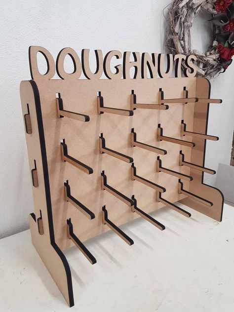 Doughnut Wall for up to 80 doughnuts. | Etsy Doughnut Stand, Donut Quotes, Doughnut Wall, Outdoor Bbq Party, Bedroom Glam, Yeast Donuts, Donut Stand, Glam Party, Doughnut Recipe