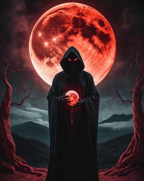 A cloaked figure with glowing eyes performing a ritual under a blood moon, surrounded by ancient runes and swirling dark magic. ❤️like if you love it. 💬Comment, ↪️Share and 🔔Follow. if you wanna see more content please support. # hashtag: #DigitalArt #DigitalArtist #DigitalIllustration #DigitalPainting #ProcreateArt #Illustration #ArtOfTheDay #ArtistOnInstagram #CreativeArt #DrawingOfTheDay #Artistic #ArtLife #DigitalDrawing #ArtCommunity #ArtInspiration #ArtGallery #DigitalDesign #Artist... Moon Eyes, Battle Jackets, Magic Ritual, Ancient Runes, Cd Cover Design, Moon Images, Glowing Eyes, Dark Magic, Dark Arts