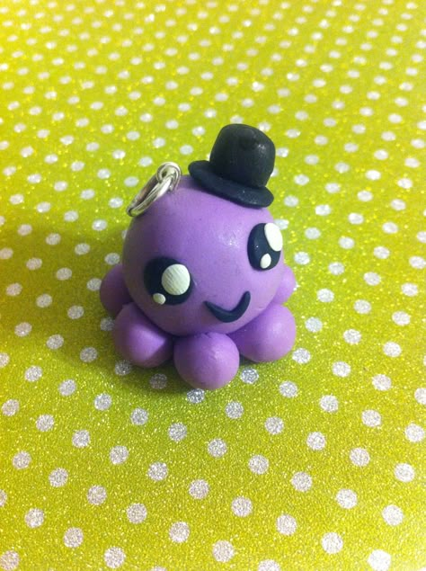 clay octopus Clay Octopus, Diy Clay Crafts, Clay Charms, Clay Ideas, Head Accessories, Diy Clay, Clay Crafts, Project Ideas, Baby Stuff