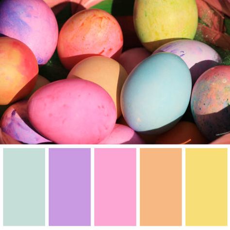 Colours 25.03.16 Candy Pallete Color, Easter Color Scheme, Easter Color Pallete, Spring Colour Pallette, Easter Colour Palette, Cotton Candy Color Palette, Spring Pallete Color, Candy Colour Palette, Color Palette Copper