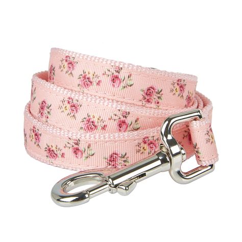 PRICES MAY VARY. Size Medium- 4ft Long, Width 4/5". Suitable for Medium to Large breeds dogs. D-ring near handle to clip poop bags or other accessories. Quality heavy duty metal clasp. Made of Strong and Durable Nylon Material with fashionable floral pattern, which is the matching leash for the same pattern collar Its matching collar(basic style and martingale style) sold separately in our store, welcome to order together Features: 1.Made of strong durable nylon fabric, which is heavy duty and l Pink Puppy Stuff, Dog Accessories Aesthetic, Pink Dog Accessories, Girl Dog Accessories, Cute Dog Accessories, Dog Accesories, Daily Walking, Large Dog Collars, Pink Accessories