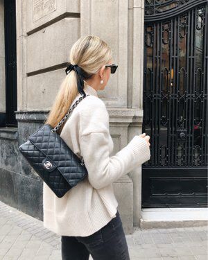 Check out this look I found on LIKEtoKNOW.it http://liketk.it/2LQzm  Download the LIKEtoKNOW.it app to see! Chanel Bag Outfit, Balenciaga Jeans, European Street Style, Chanel Classic Flap Bag, Casually Chic, Brock Collection, Black Sunglasses Square, Chanel Boots, Resort Chic