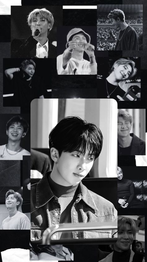 Kim Namjoon Black Aesthetic, Kim Namjoon Aesthetic Wallpaper Black, Namjoon Pfp Aesthetic, Namjoon Black Aesthetic, Rm Wallpaper Aesthetic, Foto Rm, Rm Aesthetic Wallpaper, Namjoon Aesthetic Wallpaper, Kim Namjoon Aesthetic