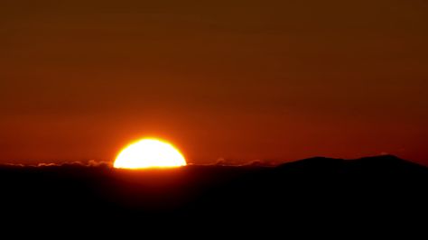 Sunrise Timelapse, Mountain Clouds, Mountain Summit, Sun Rising, B Roll, On The Horizon, Time Lapse, Video Footage, Stock Video