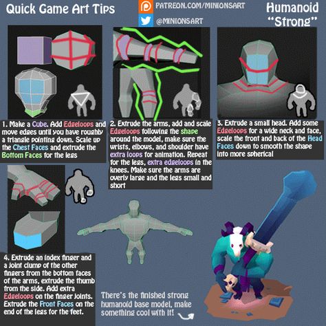 3d Max Tutorial, Blender Character Modeling, Game Tester Jobs, Unity Tutorials, Minion Art, Idle Game, Low Poly Character, Quick Games, Low Poly Games