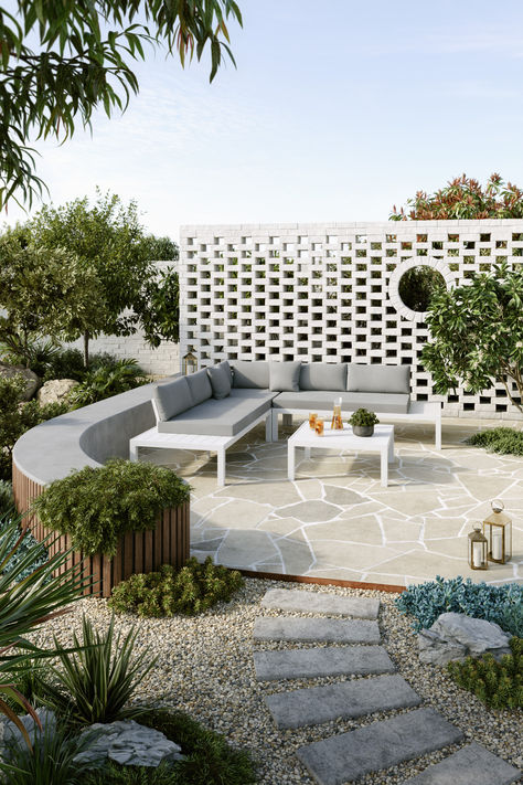 Explore our huge range of weather resistant outdoor furniture at Temple & Webster Kitchen Outside, Outdoor Lounge Set, Backyard Inspiration, Outdoor Gardens Design, Backyard Inspo, Backyard Garden Design, Outdoor Entertaining Area, Back Garden, Pool Landscaping