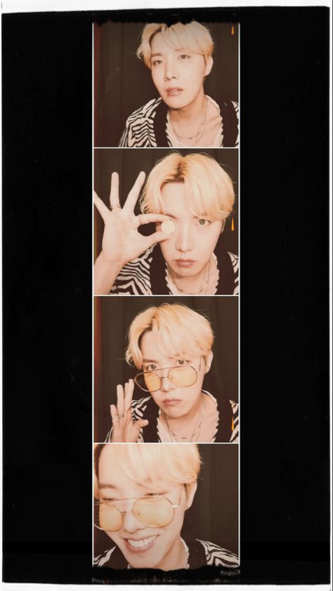 Bts Photobooth Pictures, Jhope Polaroid, Bts Photobooth, Vintage Bookmarks, Bts Polaroid, Photobooth Pictures, Bts Group Photos, Photoshoot Bts, Hoseok Bts