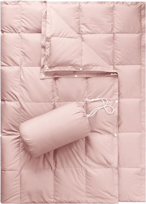 Amazon.com: zZFocus Soft Down Blanket Fluffy Lightweight Warm, Compact Portable Travel Throw Camping Blanket & Pillow Cushion, Airplane Train Beach Glamping Indoor Outdoor, 800 Fill Power 50x70'' Cherry Pink : Sports & Outdoors Blanket Puffy, Beach Glamping, Pink Blankets, Down Blanket, Blanket Pillow, Travel Blanket, Camping Blanket, Travel Blankets, Pink Sports