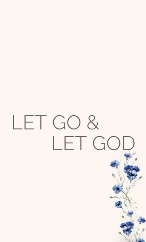 Let It Go And Let God, Let Go And Let God Wallpaper, Pray Wallpaper, Prayer Motivation, Spiritual Uplifting Quotes, Stay Encouraged, Let Go Let God, Wednesday Movie