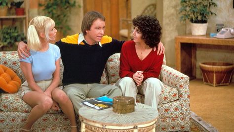 'Three's Company' Movie in the Works With 'He's Just Not That Into You' Writers (Exclusive) - Hollywood Reporter 70s Sitcoms, Threes Company, Pastel Backpack, Three’s Company, Creative Writing Course, Top Tv Shows, Suzanne Somers, Three's Company, Chandler Bing