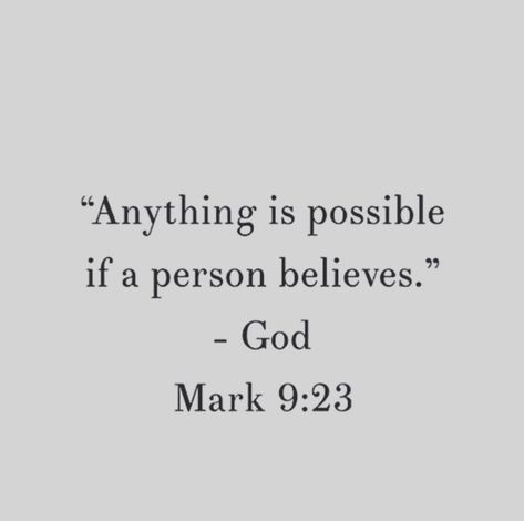 Anything Is Possible Quotes, Faith Art Journaling, Jesus Return, Powerful Bible Verses, Believe Quotes, God Loves Me, Christian Quotes Inspirational, Anything Is Possible, Religious Quotes