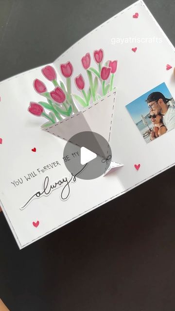 Gayatri chouhan on Instagram: "DIY Bouquet 💐 card #crafts #papercrafts #handmade #diy #art #handmade #bouquet #giftidea #card" Pop Up Bouquet Card, Bouquet Card Diy, Pop Up Cards Diy, Handmade Bouquet, Bouquet Card, Fake Flower Bouquet, Bored At Home, Getting Bored, Flower Bouquet Diy